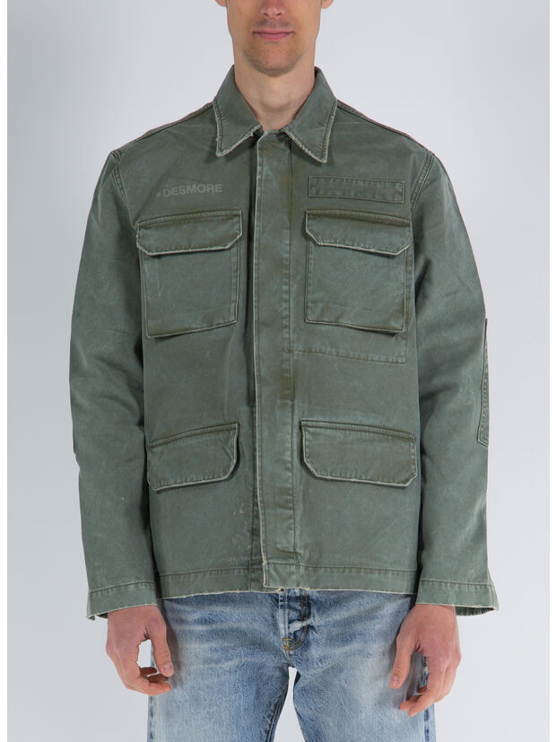 GIUBBOTTO DSMR FIELD, W23 MILITARY GREEN, large