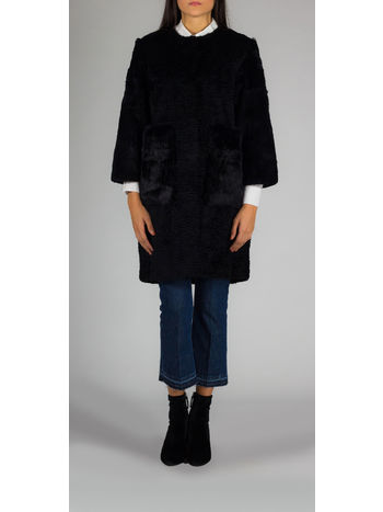 CAPPOTTO ASTRACAN, 001NERO, small