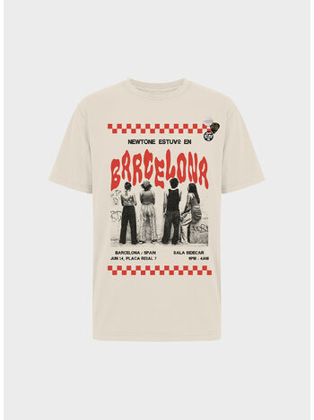 T-SHIRT TRUCKER TOWN, NATURAL, small