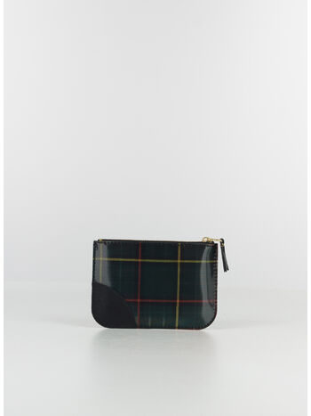 PORTAFOGLIO LENTICULAR TARTAN UNISEX, RED/GREEN, small
