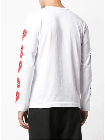 MAGLIA ML PLAY LOGO, WHITE, small