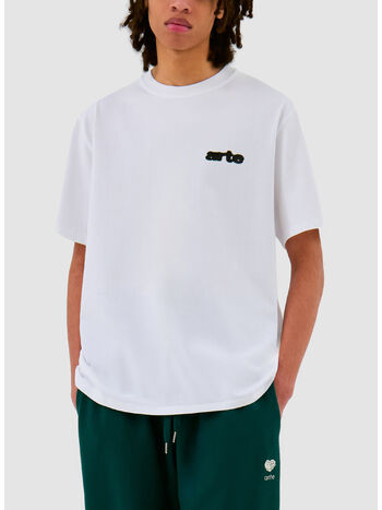 T-SHIRT FLOWER BLUR, , small