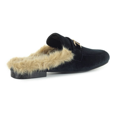 SLIPPER JILL A/W 17, BLACKVELVET, small