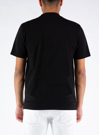T-SHIRT MATT HEAVY JERSEY, T0002BLACK, small