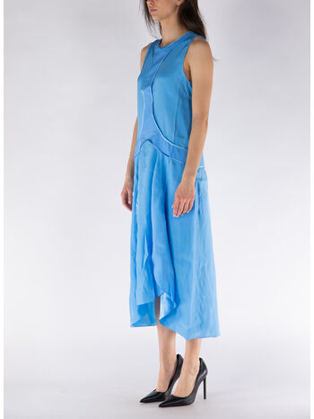 ABITO ENVERS SATIN, 4342CERULEANBLUE, small