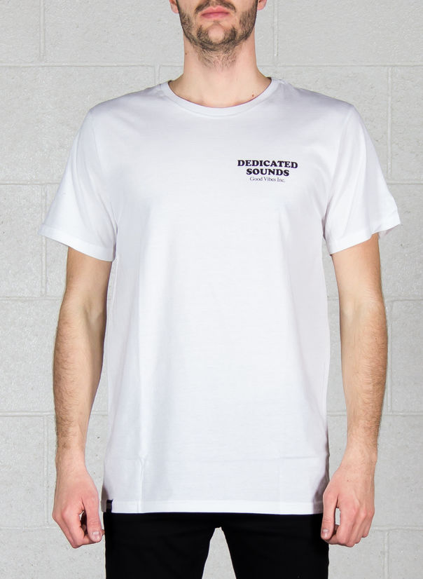 T-SHIRT STOCKHOLM DEDICATED SOUNDS, WHITE, large