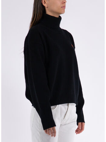 PULLOVER BOXY TURTLE, 99J BLACK, small