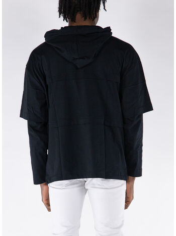 T-SHIRT LONG SLEEVE PAVE N23, BLACK, small