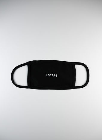 MASCHERINA ESCAPE MASK, BLACK/WHITE, small