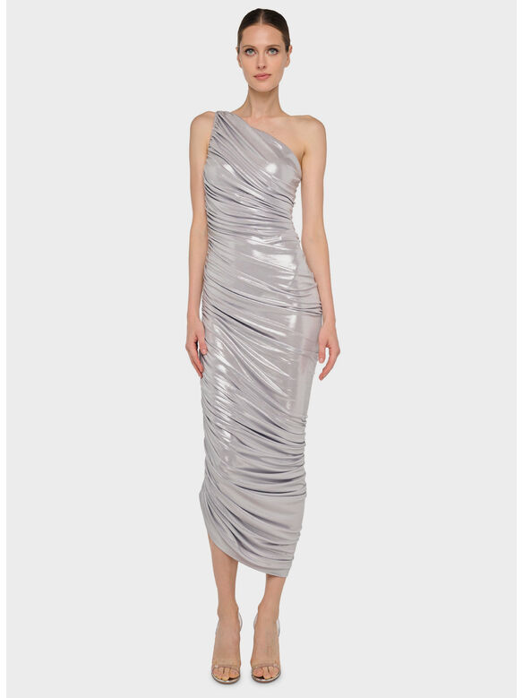 ABITO DIANA GOWN, SILVER SILVER, medium