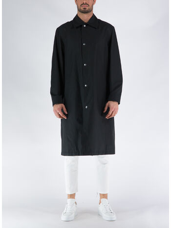 GIACCA PARKA OVER REGULAR FIT FULLY LINED, 001 BLACK, small