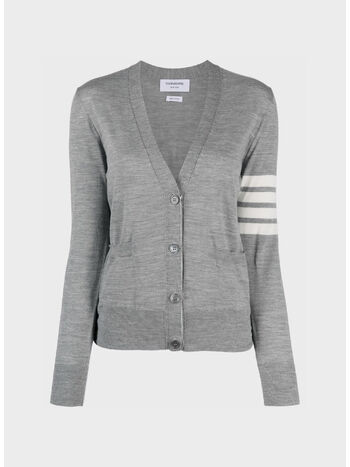 CARDIGAN V-NECK, 055 LT GREY, small