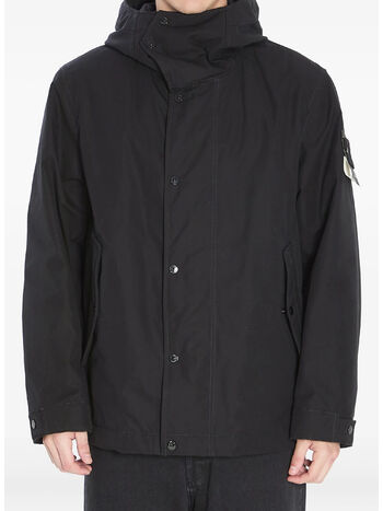 PARKA CORTO GHOST CON CAPPUCCIO, V0029 BLACK, small