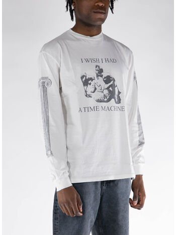 MAGLIA ML TIME MACHINE, STWHT STAINED WHITE, small