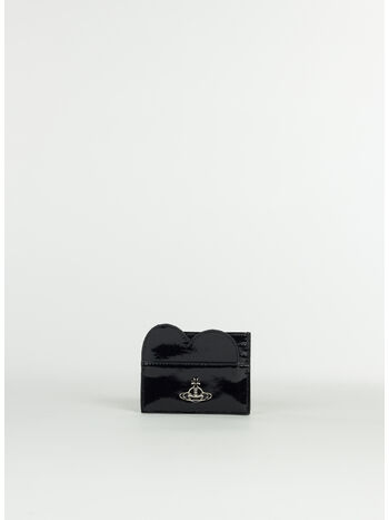 PORTAFOGLIO SHINY HEART, N403 BLACK, small