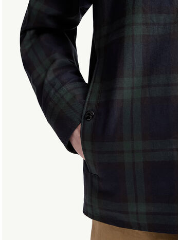 GIACCA A CAMICIA IN GABARDINE, F98, small