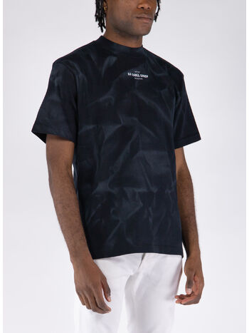 T-SHIRT SMOKE, P411 BLACK + SMOKE EFFECT, small