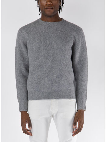 MAGLIONE ASKER, 800 GREY MELANGE, small