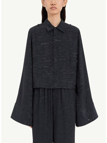 CAMICIA VERSATILE IN JACQUARD, 002J Anthracite, small