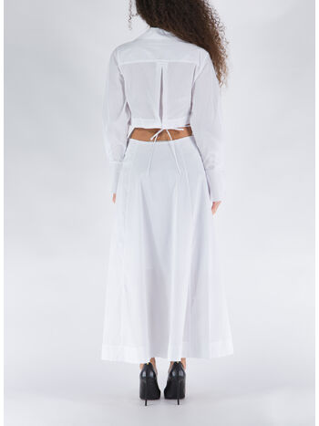 ABITO A CAMICIA, WHITE, small