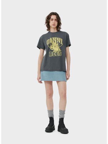 T-SHIRT BASIC YELLOW BEE, 490 VOLCANIC ASH, small