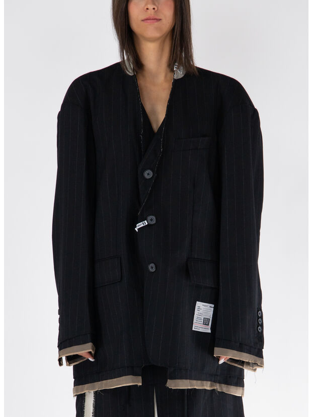 GIACCA IN LANA, BLACK, large