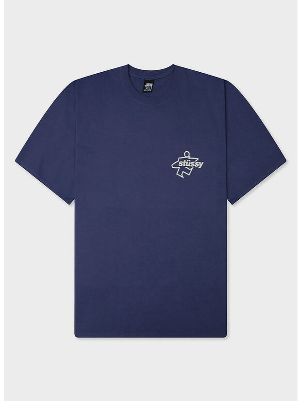 T-SHIRT SURF PIG, 0811 INDIGO, large