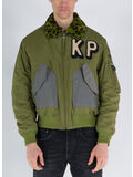 GIACCA FLIGHT FUR BOMBER, 50 KHAKI, thumb