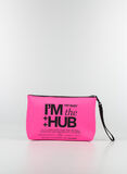 POCHETTE I'M THE HUB, PINKFLUOBLACK, thumb