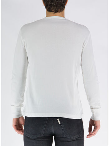 T-SHIRT FLUID RIB LS HENLEY, AW002, small