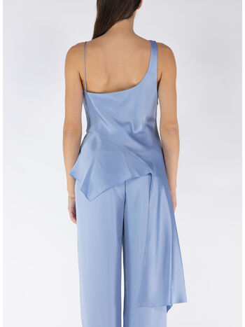 TOP RONNIE ASYMMETRIC, MARINA BLUE, small
