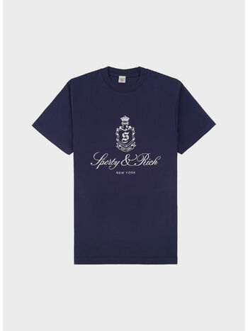 VENDOME T-SHIRT, NAVY/WHITE BLU, small