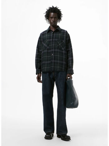 CAMICIA WHOPPIN, RAVEN CHECK RANCH COTTON, small