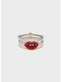ANELLO LIPS RING, 762 GOLD/SILVER, thumb