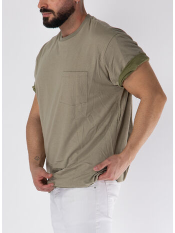 T-SHIRT FLIP JERSEY, A326A411432A ARMY/SHROO0, small