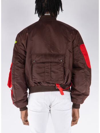 GIUBBOTTO BOMBER OVERSIZE, , small