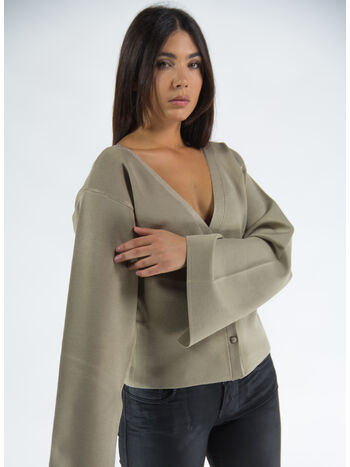 MAGLIA MARI, SILVER MINK, small