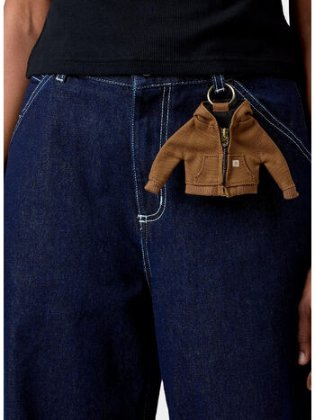 PORTACHIAVE MINI GIUBBOTTO ACTIVE UNISEX, HZXX HAMILTON BROWN, small