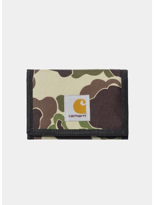 PORTAFOGLI ALEC, 2EQXX CAMO DUCK GREEN, large