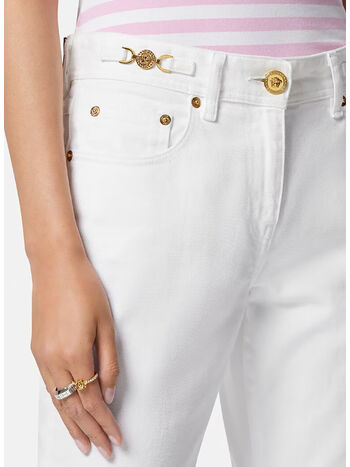 JEANS DENIM SOFTENED, 1D110 WHITE, small