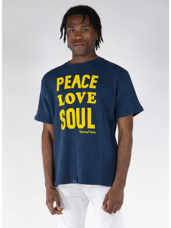 T-SHIRT CON STAMPA, NAVY, small