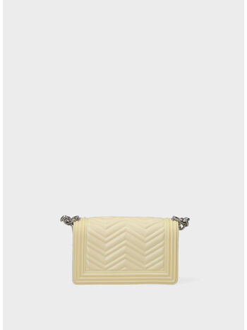 BORSA FLAT WAVE S, WYS WAXYELLOW/SILVER, small