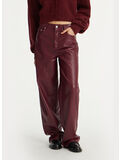 PANTALONE MID WAISTED PIPING, 2734 ZINFANDEL, thumb