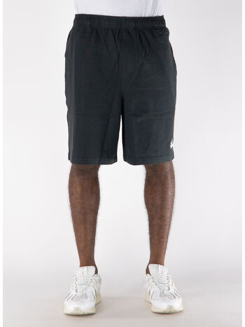 SHORT HEAVY JERSEY, 0001 BLACK, small