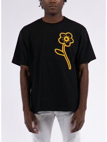 T-SHIRT RUE VIVIENNE OVERSIZE, 99J BLACK, small