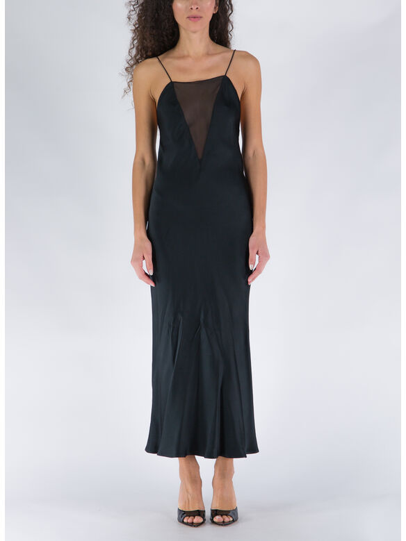 ABITO MIDI, 1000 BLACK, medium