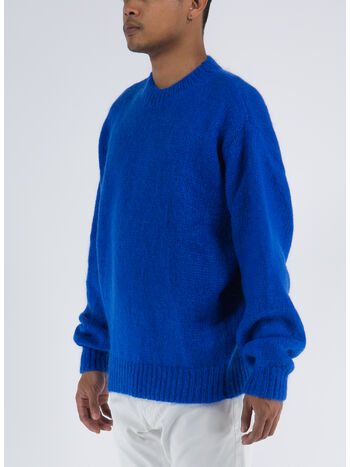 MAGLIONE MOHAIR, 109 COBALT BLUE, small