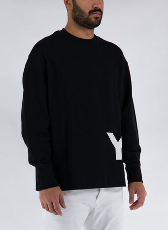 FELPA LOGO CRW, BLACK, small