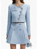GONNA BLUE SEQUIN BOUCLE MINI, BLUE, thumb