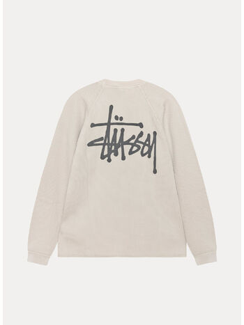 MAGLIONE GIROCOLLO RAGLAN BASIC THERMAL, 1207 BONE, small